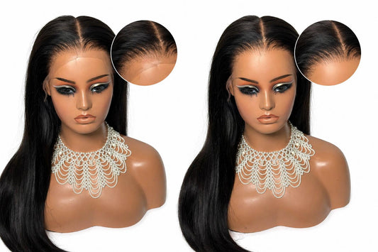 Signature Straight 13x6 HD Lace Wig – 100% Raw Human Hair | Glueless Luxury Straight Wig | Available in 20”–40”