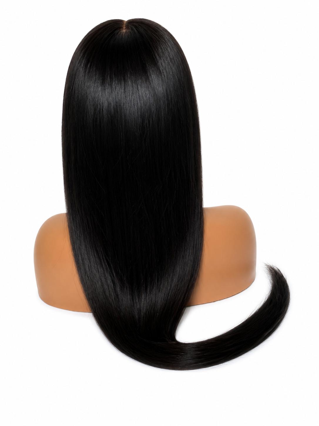 Signature Straight 13x6 HD Lace Wig – 100% Raw Human Hair | Glueless Luxury Straight Wig | Available in 20”–40”