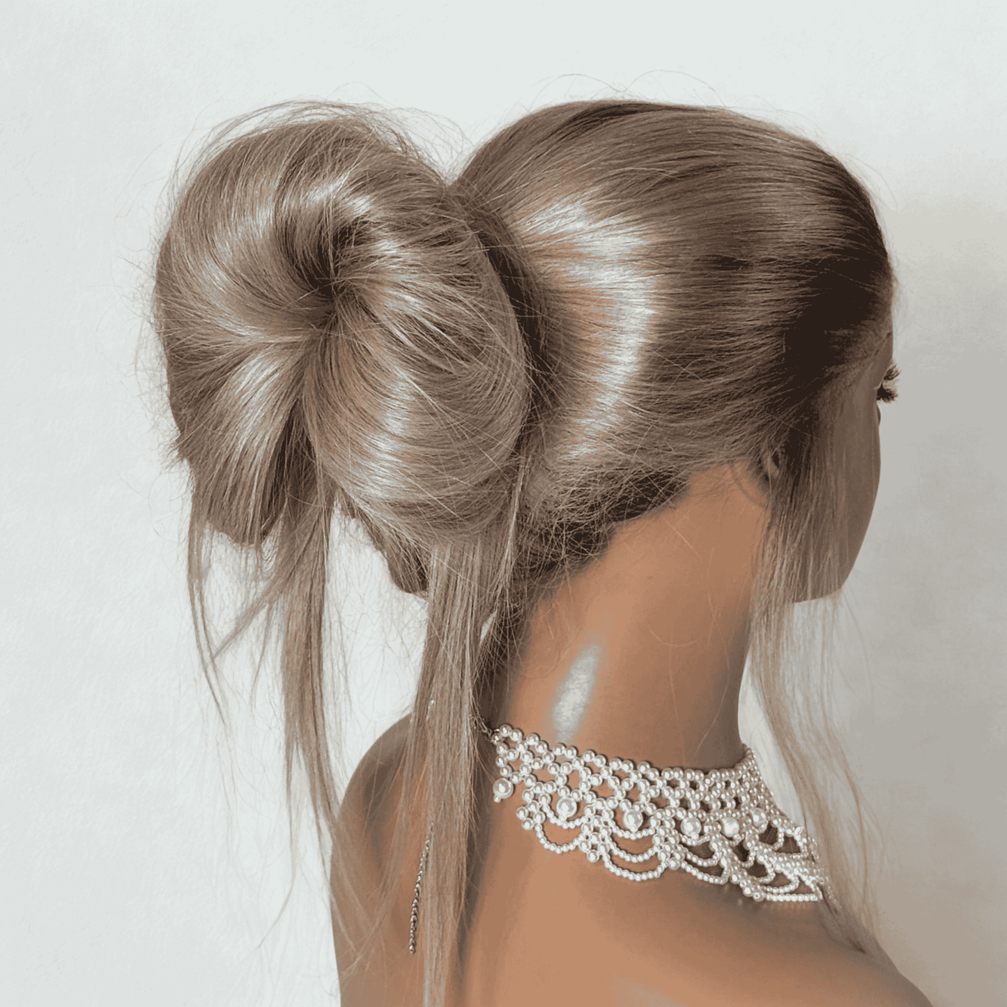 Youthy Blonde Sleek Ponytail Straight Wig – 13x6 HD Lace Glueless Unit | Highlight Blonde Human Hair